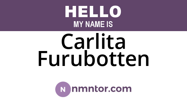 Carlita Furubotten