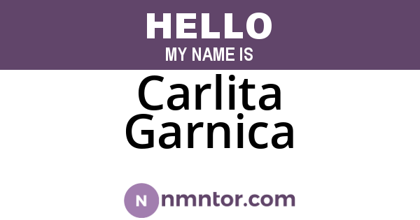Carlita Garnica