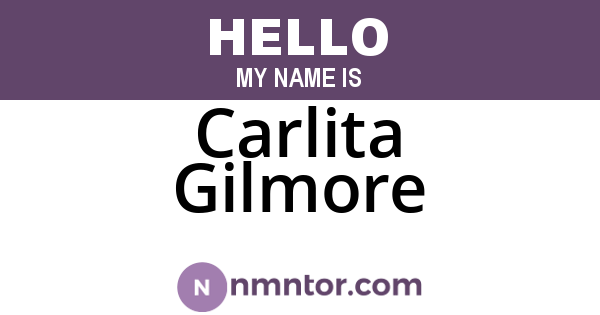 Carlita Gilmore
