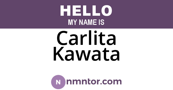 Carlita Kawata
