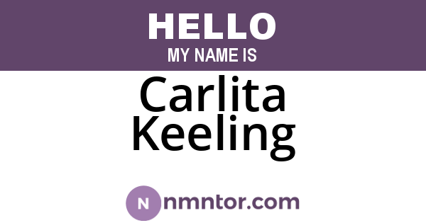 Carlita Keeling