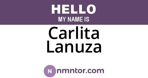 Carlita Lanuza