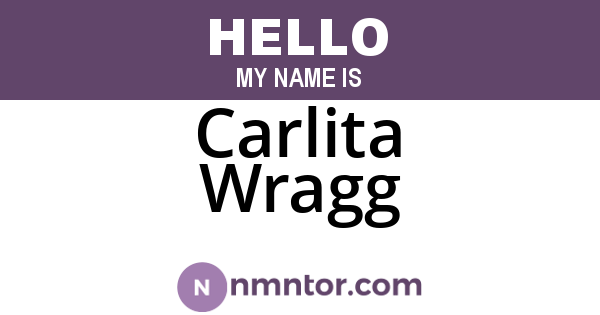 Carlita Wragg