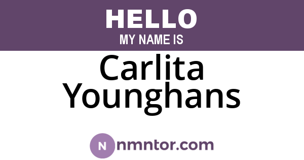 Carlita Younghans