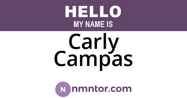 Carly Campas