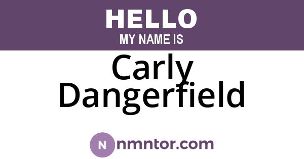 Carly Dangerfield