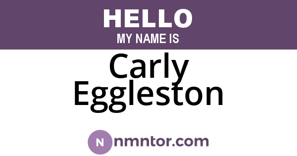 Carly Eggleston