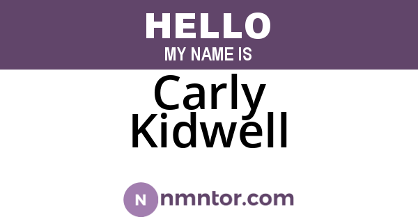 Carly Kidwell