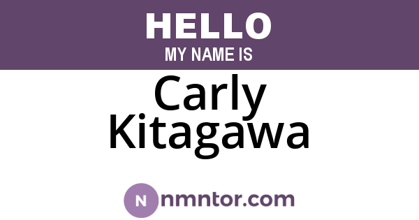 Carly Kitagawa
