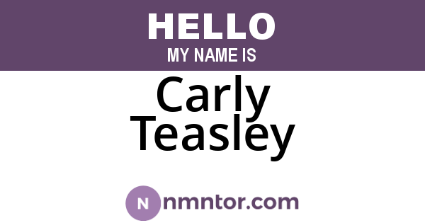 Carly Teasley