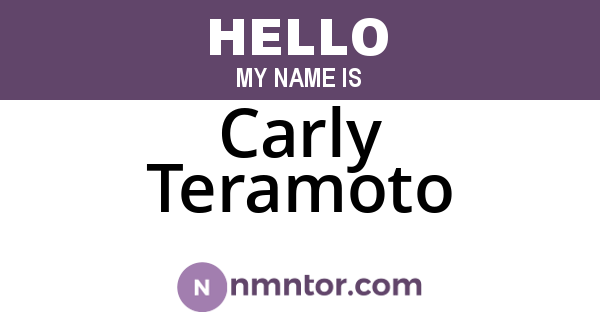 Carly Teramoto