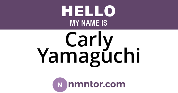 Carly Yamaguchi