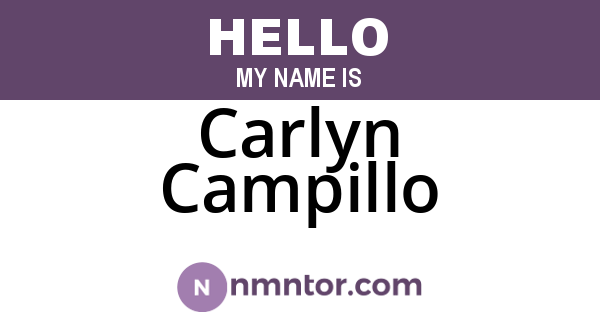 Carlyn Campillo