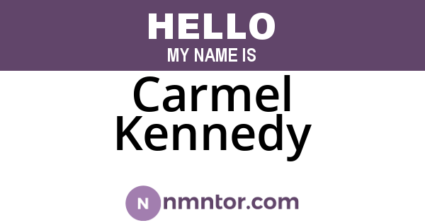 Carmel Kennedy
