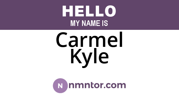 Carmel Kyle