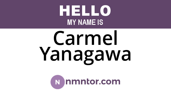 Carmel Yanagawa