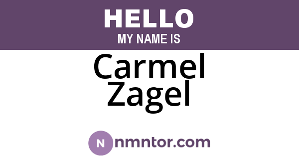 Carmel Zagel