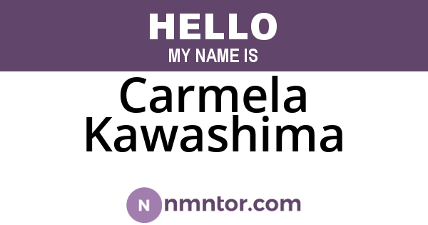 Carmela Kawashima