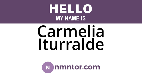 Carmelia Iturralde