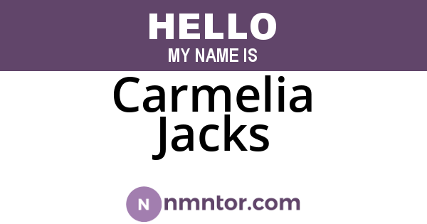 Carmelia Jacks