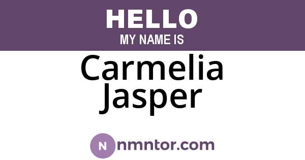 Carmelia Jasper