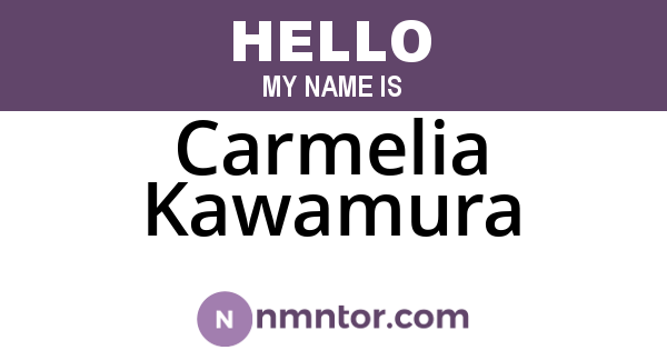 Carmelia Kawamura