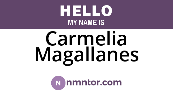 Carmelia Magallanes