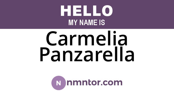 Carmelia Panzarella
