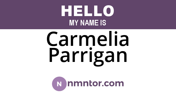 Carmelia Parrigan