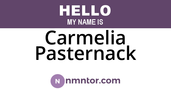 Carmelia Pasternack