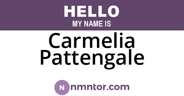 Carmelia Pattengale