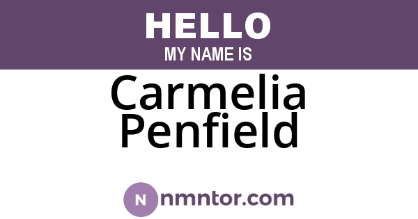 Carmelia Penfield
