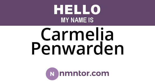 Carmelia Penwarden