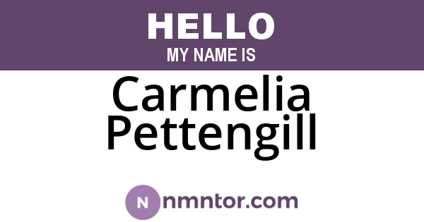Carmelia Pettengill