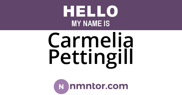 Carmelia Pettingill