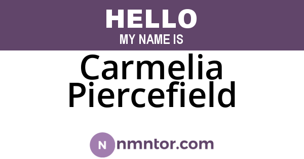 Carmelia Piercefield