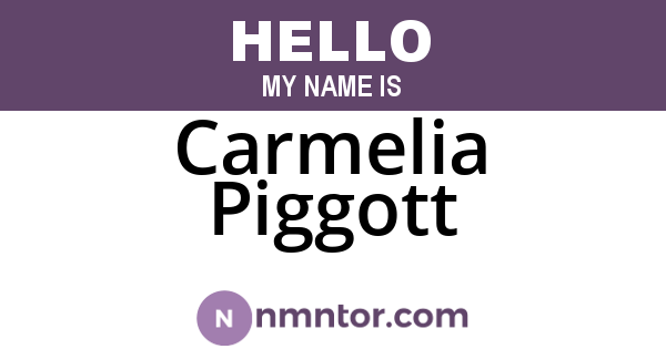 Carmelia Piggott