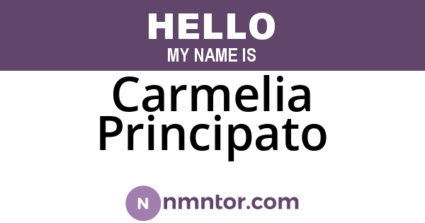 Carmelia Principato