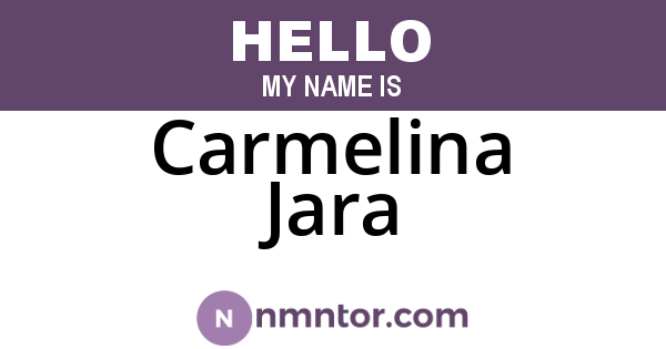 Carmelina Jara