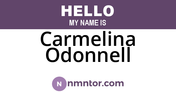 Carmelina Odonnell