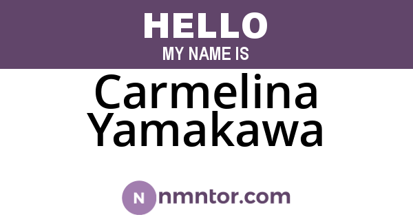 Carmelina Yamakawa