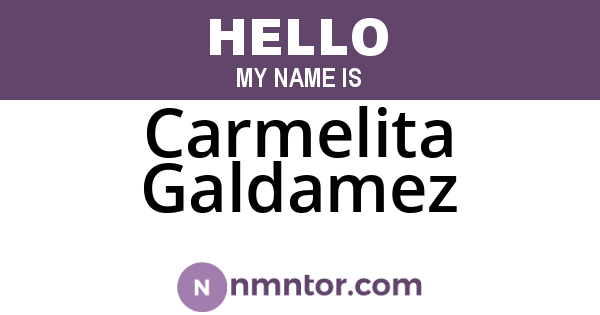 Carmelita Galdamez