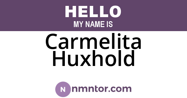 Carmelita Huxhold