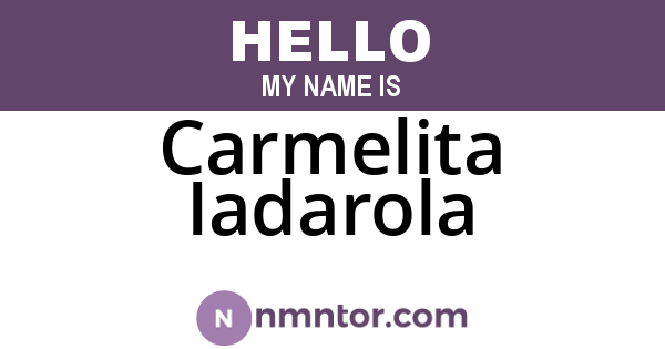 Carmelita Iadarola