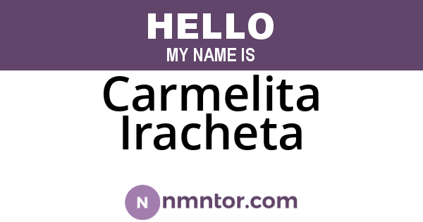 Carmelita Iracheta