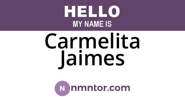 Carmelita Jaimes