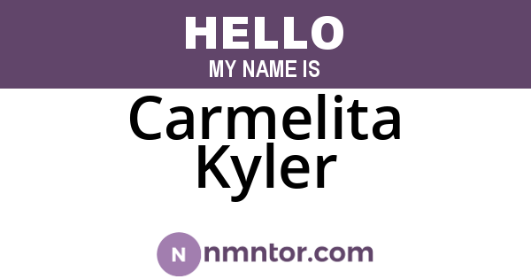 Carmelita Kyler
