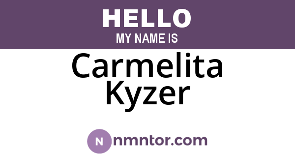 Carmelita Kyzer