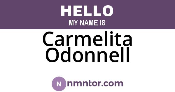Carmelita Odonnell