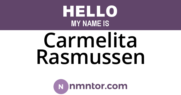 Carmelita Rasmussen